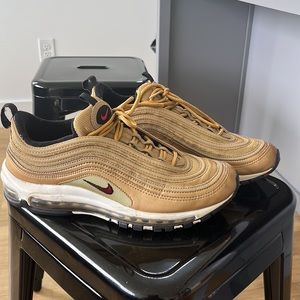 Nike Air Max 97 Metallic Gold Size: W10/M8